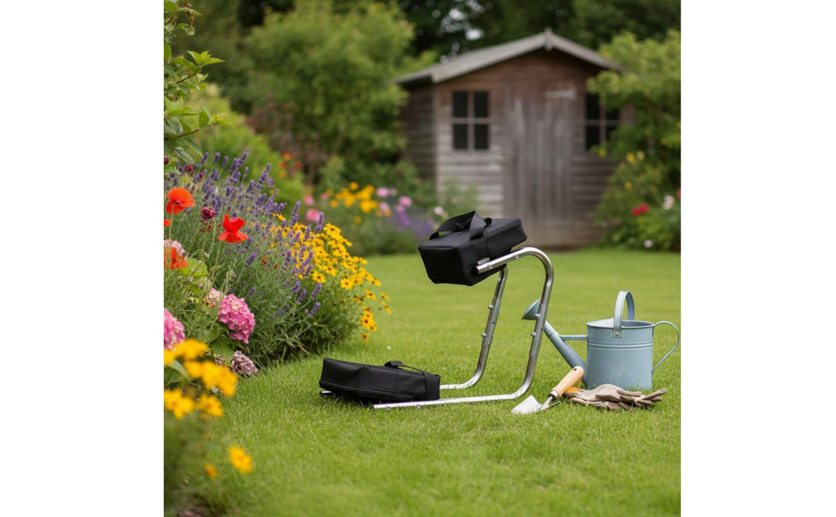 Mobile Garden Kneeler Padded Comfort Leg Support Work Frame Labor-Saving