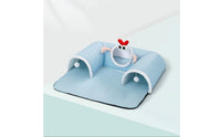 Cool Cat Tunnel Bed with Openings Anti-Slip Pet Mat with Tunnels Low-Rise Cat Tunnel Bed Breathable for Cats, Small Pets