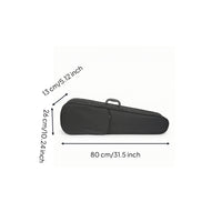 Triangular Violin Case Resilient Cover Violin Case for Artists