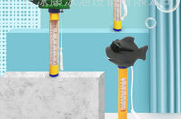 Cartoon Floating Pool Thermometer for Kids - Crocodile, Shark, Duck Designs