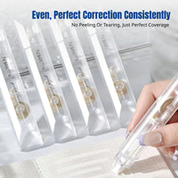 Clear Correction Tape, Transparent Pen Design, Original Paper Color, Smooth & Quiet, Student Stationery