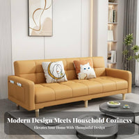 2-in-1 Design Folding Sofa Bed Space-Saving Living Room Furniture Easy Conversion transformable Couch Performance material for Apartment Dwellers, Guest Hosts, Home Office Workers