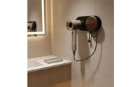 Wall-Mounted Blow Dryer Rack easy Installation Holder Space Saving Washroom Organizer for Dressing Room, Salon