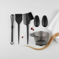 5 Pieces Hair Tinting Kit Guard Gear Included Hair Dye Tool Set Reusable Personal Care Supplies for Beginners, Home Use, Salon