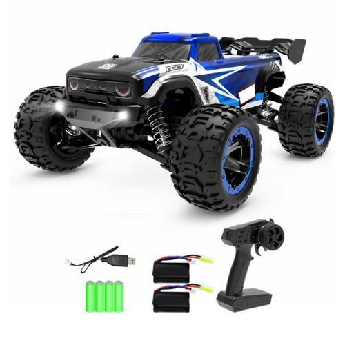 1/16 RC Pickup Crawler Knobby Tires Wireless-Controlled off-Road Truck 4x4 off-Road RC Truck Independent Shock Absorption System