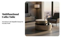 Modern Minimalist design cumulusShaped Nesting Table Set Space-Saving Living Room Furniture Rounded Corners Accent Tables Easy to Clean for Apartment Dwellers, Decor fans, Interior Designers, Lounge Area, Home Office, Bedroom