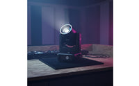 GOBO Effects 200W Beam Moving Light Multiple Built-in Patterns LED Beam Moving Head DMX512 Control Pattern Effect Light Wide Rotation Range for DJs, Event Planners, Live Performance, Bar, Wedding, DJ Booth