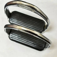 Non-Slip Stirrup with Rubber Grip Long-Lasting Horse Riding Stirrups Reliable Horse Stirrup Professional-Grade for Riders, Stables