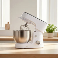 High-Performance Stand Mixer with Stainless Steel Bowl Easy to Clean Stand Mixer Versatile Heavy Duty for Kitchen