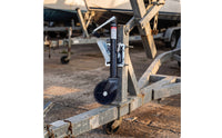 Trailer Support Wheel Side-Mount Trailer Support Wheelwith Hardware Swivel for Utility Trailers, Towing