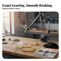 Cycle Brake Inner Cable Stainless Steel Derailleur Cable Resilient Cycle Shifter Inner Wire for Mountain Bikers, Biking, Garage