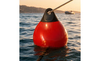 Boat Guard Ball Round Inflatable Buoyant Simple Design PVC Buoyant Lightweight Open Water Swimming Floatage