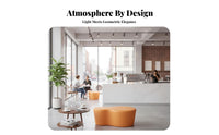 Irregular-Shaped Sofa and Table Creative Design Reception Seating Curved outline business-grade Furniture for Guests, Public Space, Lobby, Waiting Room
