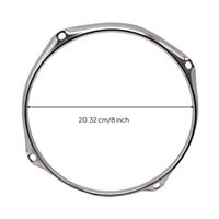 8-Inch Drum Hoop Replacement Effortless Setup Components to Install for Drummers
