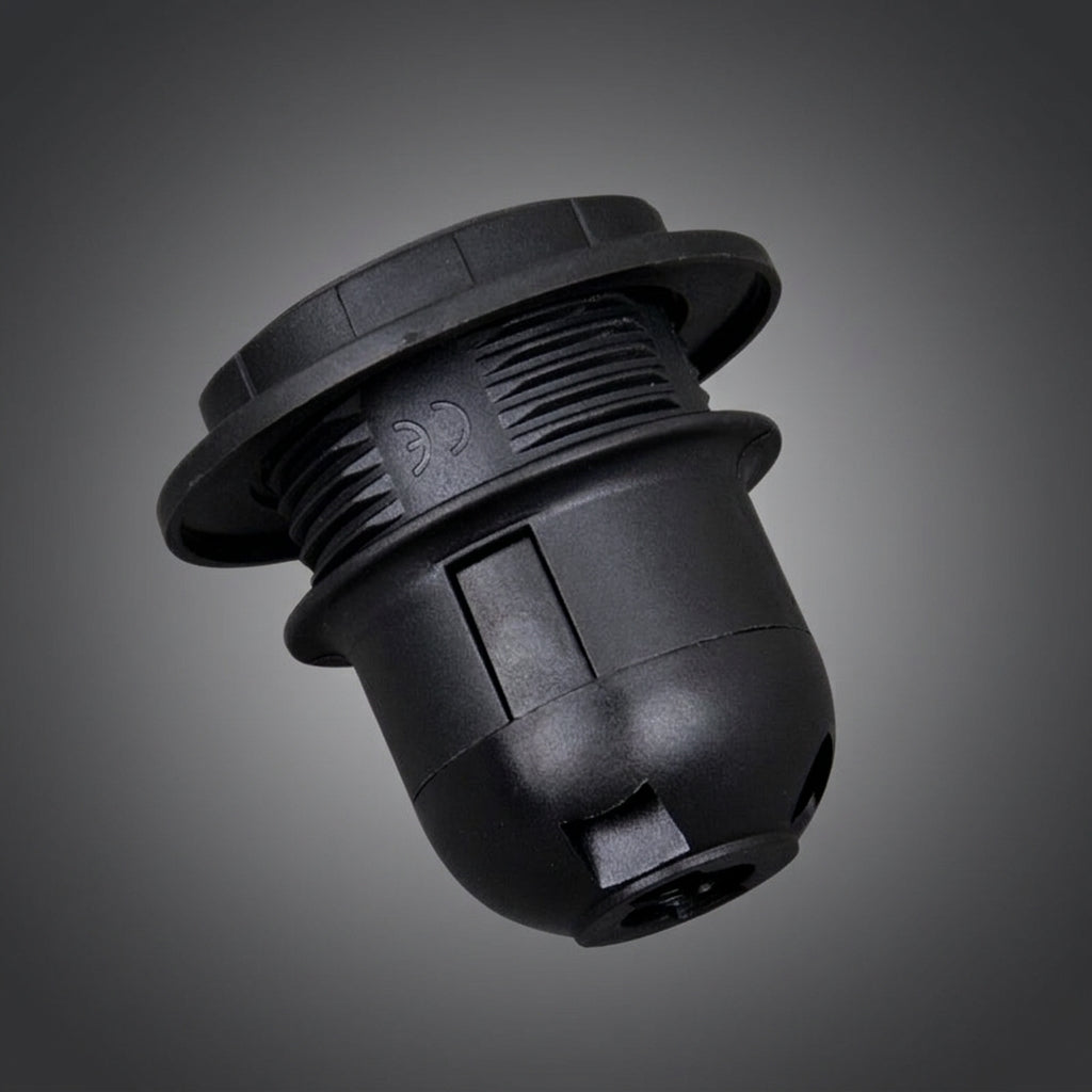 Table Lamp Light Fitting with E27 Lamp Holder and Shade Band, Durable PTE Bulb Holder for Pendant Lights, DIY Lighting with 4A Rated Current