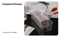 Dustproof Press-on Nail Storage Box Dust-Proof Press on Nail Storage Box Transparent for Makeup Users, Women, Desktop, Dresser, Bathroom