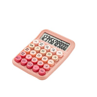 Desk Calculator with Large LCD Display Easy-to-Read Calculator with LCD Display Battery Powered Comfortable for Bookkeepers