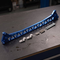 Chassis Brace with Hardware Aluminum Alloy Chassis Support Bar Lightweight for Tuner, Track Cars
