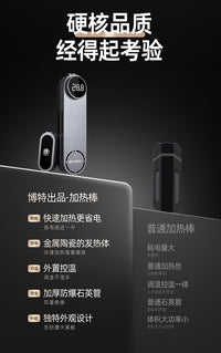 加热棒鱼缸恒温自动变频离水断电小型乌龟缸用迷你加热器数显智能