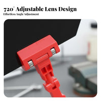 Anti-Glare Adjustable Metalworking Baffle High Temperature Resistant Clamp-on Metalworking Guard Hands-Unrestricted Design for Welders