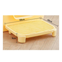 Long-Lasting Cat Litter Mat Waterproof Cat Litter Trapping Mat Large Capacity Pet Supplies Detachable Legs for Kittens
