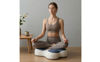 Contoured Meditation Seat with Memory Foam Pressure Relief Meditation Cushion Wear-Resistant Exercise Cushion Long-Lasting for Meditators, Yogi