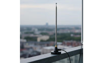 AM DAB Antenna Easy Installation Telescopic 180° Rotatable Extendable Broadcast Collector for Indoor, Home