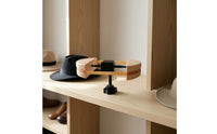 Wooden Hat Stretcher Heavy-Duty Hat Stretcher with Screw Mechanism Precision Crafted for Milliners, Closet, Wardrobe