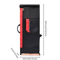 Bag Large Capacity Longboard Storage Backpack Wear Resistant Skateboard Travel Case for Skaters