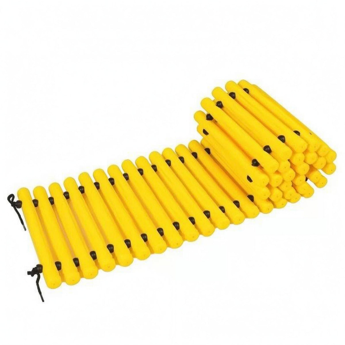 Tactile Sensory Balance Bridge Cylindrical Rods Foldable Balance Bridge Roll-up Children's Activity Aid Portable for Kindergarten, Home