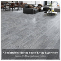 Thickened Floor Leather Wear-Resistant PVC Floor Sheet Easy to Install Roll-out Flooring for DIY Enthusiasts, Families, Living Room, Bedroom, Washroom