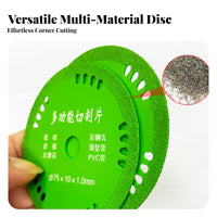 75mm Angle and Sturdy Diamond Cutting Disc Smooth & Clean Cuts Vacuum Brazed Cutting Disc for Tilers, Tiling, Workshops, Workshop