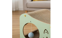 Sturdy Cardboard Cat Scratcher Scratch Resistant Corrugated Scratching Board Furniture Protection Multifunctional Cat House