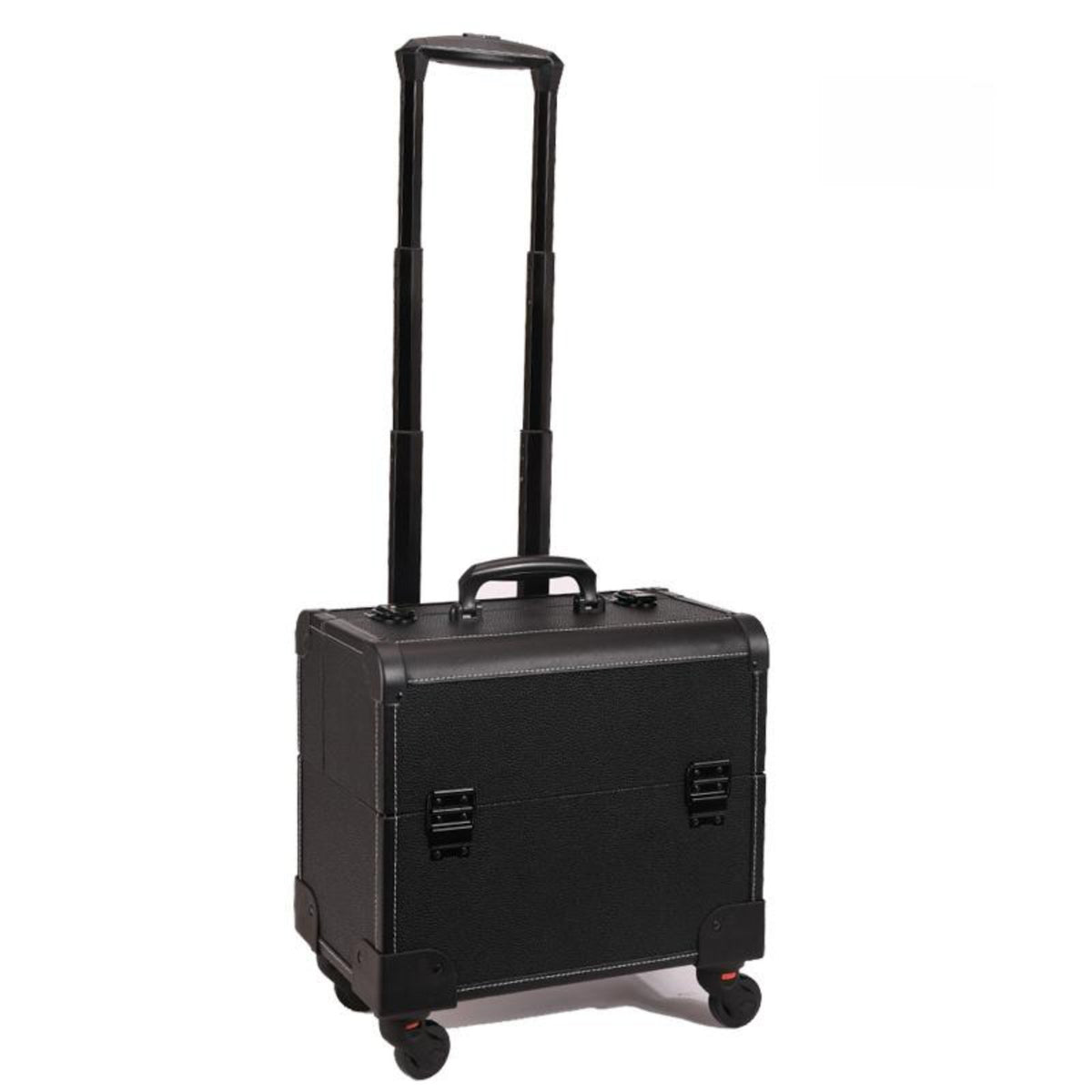 Foot Massage Technician Case Large Capacity Rolling Pedicure Tool Case Portable Multi-Compartment Organizer Trolley for Pedicurists, Mobile Services