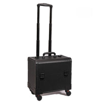 Foot Massage Technician Case Large Capacity Rolling Pedicure Tool Case Portable Multi-Compartment Organizer Trolley for Pedicurists, Mobile Services