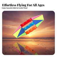 3D Detector Kite Sturdy Construction Long Tail Detector Kite Tear-Resistant-Stop