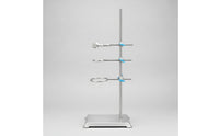 Scientific Support Stand Stainless Steel Lab Stand with Clamp Stable for Students
