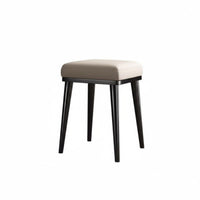 Modern Minimalist Stackable Leg Stool Light Luxury Design Padded Stacking Stool Space-Saving Household Furniture Multi-Purpose for Homeowners, Guests, Adults, Living Room, Kitchen, Bedroom, Office