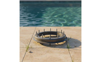 Replacement Part Pool Sand Container Flange Long-Lasting Double Screw Flange Band Pool Filter Clamp Band Easy to Install