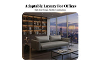 3-Seater Business Couch Includes Coffee Table Sofa Set Modern Design Lounge Seating for managerials, Reception Area, management suite, Waiting Room