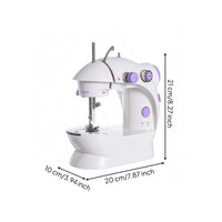 Compact Mini Electric Sewing Machine Lightweight Mini Sewing Machine Easy to Use Craft Tool Beginner Friendly