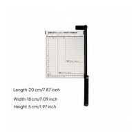 Precision Cutting A4 Paper Cutter Sharp Blade Manual Paper Cutter Easy Operation for Teachers, Crafters, School, Craft Room
