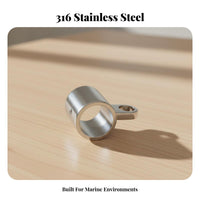 Bimini Top Jaw Slide Bimini Jaw Slide Boat Top Replacement Hardware Anti-Rust Awning Frame Connector