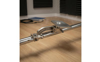 Metal Percussion Pad Tray Adjustable Percussion Pad Mount Clamp Music Equipment Rounded Corners