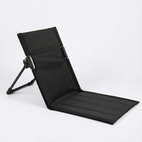 Foldable Beach Mat with Backrest Adjustable Foldable Lounge Chair Folding Lounge Chair Long-Lasting Furniture Versatile