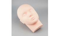 Teaching Use Massage Practice Head Multiple Uses Makeup Practice Head Easy to Clean Cosmetology Tool Long-Lasting for Beauty School, Training Class, Salon