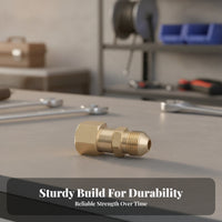 Anti-Tangle Pressure Washer Swivel Joint Compact Pressure Washer Hose Swivel Joint Shiny Finish Power Tool Part Gold-Colored