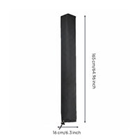 Rotary Clothesline Cover Waterproof Clothes Dehumidifying Pole Cover Weatherproof for Outdoor, Patio