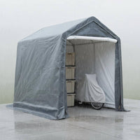 Motorcycle Storage Tent Waterproof Garden Storage Shed Dustproof Motorcycle Shelter for Balcony, Yard