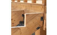 10 Pieces Reversible Adjustable Stair Stringer Hanger Connector Heavy-Duty Stair Stringer Hanger Anti-Rust Brackets Easy Installation for Builders, Decks
